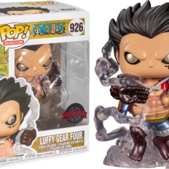 The Amazing Collectables Animation Funko Pop! One Piece - Monkey D. Luffy Gear Fourth Metallic #926