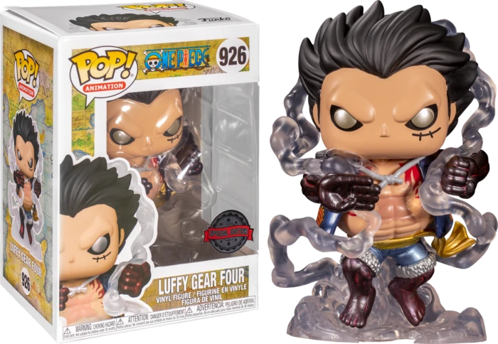 The Amazing Collectables Animation Funko Pop! One Piece - Monkey D. Luffy Gear Fourth Metallic #926 3 The Amazing Collectables Animation Funko Pop! One Piece - Monkey D. Luffy Gear Fourth Metallic #926