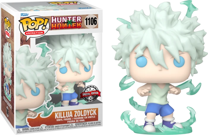The Amazing Collectables Funko Pop! Hunter X Hunter - Killua Zoldyck #1106 - Chase Chance Chase Chance! 3 The Amazing Collectables Funko Pop! Hunter X Hunter - Killua Zoldyck #1106 - Chase Chance Chase Chance!