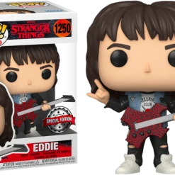The Amazing Collectables Television Funko Pop! Stranger Things 4 - Eddie With Guitar #1250