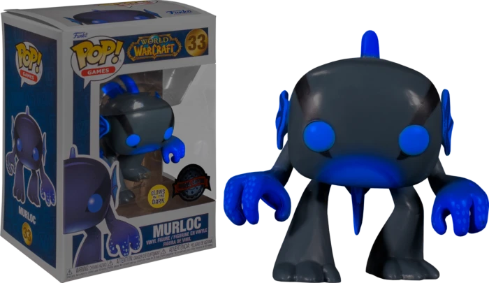 The Amazing Collectables Funko Pop! World Of Warcraft - Murloc Glow In The Dark Blizzard 30th Anniversary #33 3 The Amazing Collectables Funko Pop! World Of Warcraft - Murloc Glow In The Dark Blizzard 30th Anniversary #33