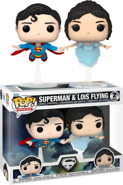 The Amazing Collectables Funko Pop! Superman - Superman & Lois Lane Flying - 2-Pack 3 The Amazing Collectables Funko Pop! Superman - Superman & Lois Lane Flying - 2-Pack