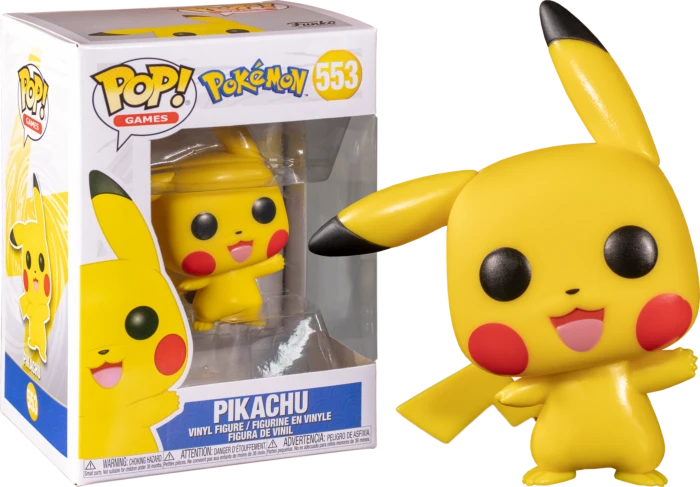 The Amazing Collectables Latest Additions Funko Pop! Pokemon - Pikachu Waving #553 3 The Amazing Collectables Latest Additions Funko Pop! Pokemon - Pikachu Waving #553