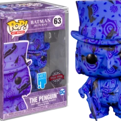 The Amazing Collectables Funko Pop! Batman Returns (1992) - Penguin Artist Series With Pop! Protector #63