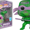The Amazing Collectables Funko Pop! Teenage Mutant Ninja Turtles II: The Secret Of The Ooze - Donatello Artist Series With Pop! Protector #55 The Teenage Mutant Ninja Turtles