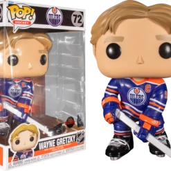 The Amazing Collectables Sports Funko Pop! NHL Hockey - Wayne Gretzky Edmonton Oilers Blue Jersey 10" #72