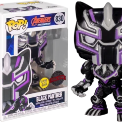 The Amazing Collectables Latest Additions Funko Pop! Avengers Mech Strike - Black Panther Mech Glow In The Dark #830