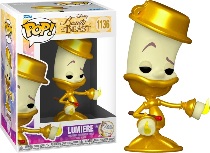 The Amazing Collectables Funko Pop! Beauty And The Beast - Lumiere 30th Anniversary #1136 3 The Amazing Collectables Funko Pop! Beauty And The Beast - Lumiere 30th Anniversary #1136