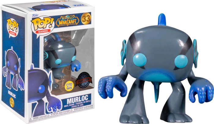 The Amazing Collectables Funko Pop! World Of Warcraft - Murloc Glow In The Dark Blizzard 30th Anniversary #33 4 The Amazing Collectables Funko Pop! World Of Warcraft - Murloc Glow In The Dark Blizzard 30th Anniversary #33