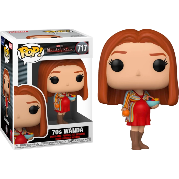 The Amazing Collectables Latest Additions Funko Pop! WandaVision - 70s Wanda #717 3 The Amazing Collectables Latest Additions Funko Pop! WandaVision - 70s Wanda #717