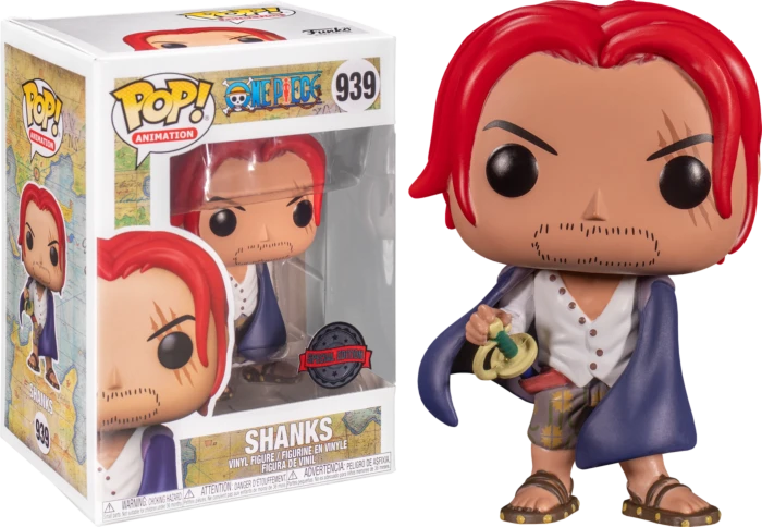 The Amazing Collectables Funko Pop! One Piece - Shanks #939 - Chase Chance 3 The Amazing Collectables Funko Pop! One Piece - Shanks #939 - Chase Chance