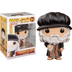 The Amazing Collectables Icons Funko Pop! Leonardo Da Vinci - Leonardo Da Vinci #04