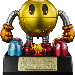 The Amazing Collectables Pac-Man - Pac-Man Chogokin 4" Die-Cast Action Figure Video Games