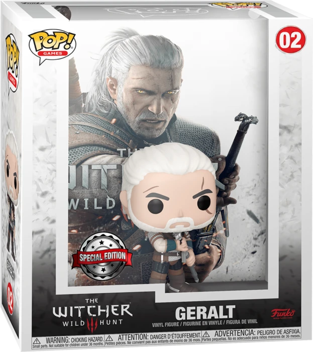 The Amazing Collectables Funko Pop! Games Cover - The Witcher 3: Wild Hunt - Geralt #02 3 The Amazing Collectables Funko Pop! Games Cover - The Witcher 3: Wild Hunt - Geralt #02
