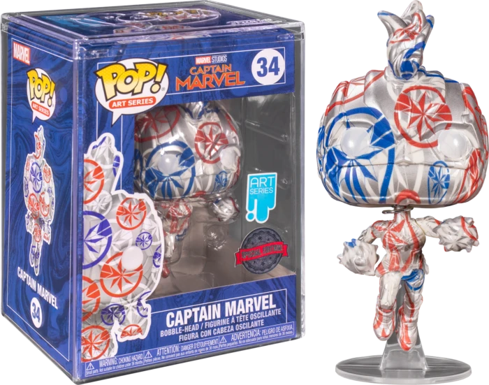 The Amazing Collectables Funko Pop! Marvel - Patriotic Age Artist Series With Pop! Protector - Bundle (Set Of 4) Bundles 5 The Amazing Collectables Funko Pop! Marvel - Patriotic Age Artist Series With Pop! Protector - Bundle (Set Of 4) Bundles