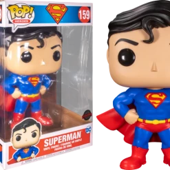 The Amazing Collectables Funko Pop! Superman - Superman 10” #159 - Chase Chance