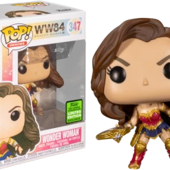 The Amazing Collectables Latest Additions Funko Pop! Wonder Woman 1984 - Wonder Woman With Tiara Boomerang #347 (2021 Spring Convention Exclusive)