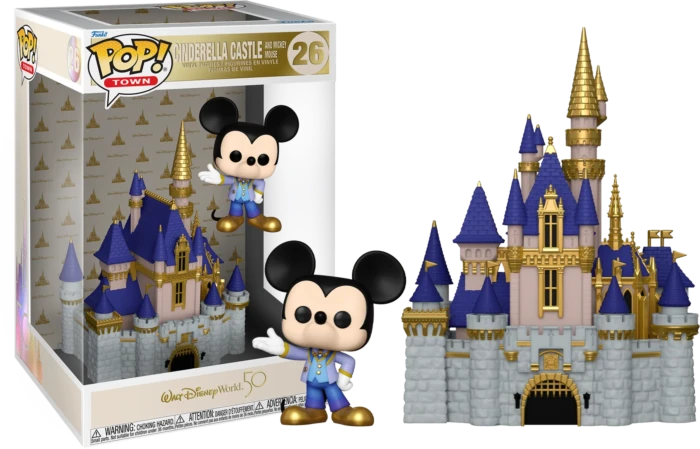 The Amazing Collectables Funko Pop! Town - Walt Disney World: 50th Anniversary - Mickey Mouse With Cinderella's Castle #26 Latest Additions 3 The Amazing Collectables Funko Pop! Town - Walt Disney World: 50th Anniversary - Mickey Mouse With Cinderella's Castle #26 Latest Additions