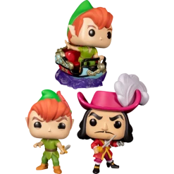 The Amazing Collectables Funko Pop! Peter Pan - Peter Pan’s Flight Disneyland 65th Anniversary - Bundle (Set Of 3) Latest Additions