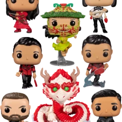 The Amazing Collectables Funko Pop! Shang-Chi And The Legend Of The Ten Rings - The Legend Of The Pop - Bundle (Set Of 8)