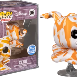 The Amazing Collectables Latest Additions Funko Pop! The Nightmare Before Christmas - Zero Artist Series With Pop! Protector #06