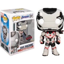 The Amazing Collectables Latest Additions Funko Pop! Avengers 4: Endgame - War Machine In Team Suit #461