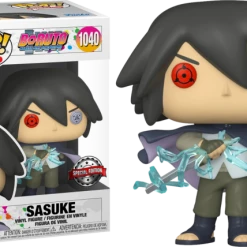 The Amazing Collectables Chase Chance! Funko Pop! Boruto: Naruto Next Generations - Sasuke Sharingan #1040 - Chase Chance