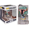 The Amazing Collectables Funko Pop! Star Wars Episode V: The Empire Strikes Back - Boba Fett Metallic Bounty Hunters Diorama Deluxe #436