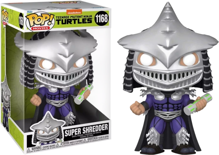 The Amazing Collectables The Teenage Mutant Ninja Turtles Funko Pop! Teenage Mutant Ninja Turtles II: The Secret Of The Ooze - Super Shredder Jumbo #1168 3 The Amazing Collectables The Teenage Mutant Ninja Turtles Funko Pop! Teenage Mutant Ninja Turtles II: The Secret Of The Ooze - Super Shredder Jumbo #1168