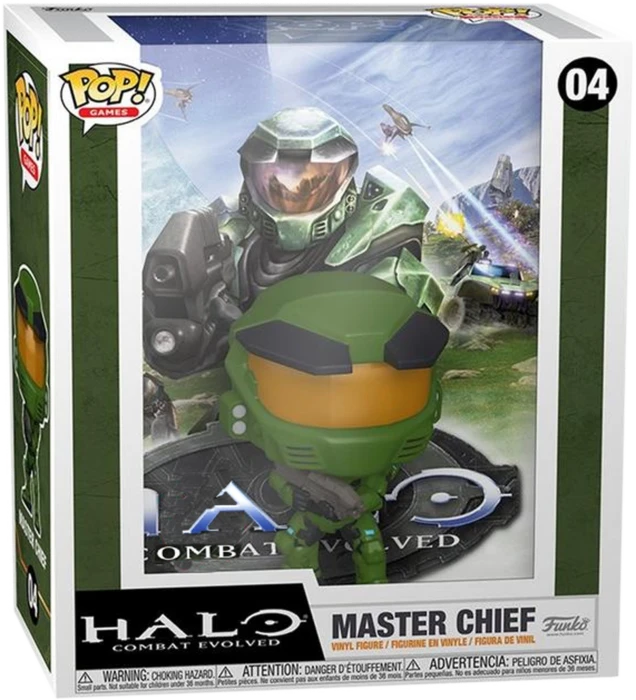 The Amazing Collectables Video Games Funko Pop! Games Cover - Halo: Combat Evolved - Master Chief #04 3 The Amazing Collectables Video Games Funko Pop! Games Cover - Halo: Combat Evolved - Master Chief #04