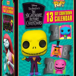 The Amazing Collectables Funko Pop! The Nightmare Before Christmas - 13 Day Pocket Pop! Vinyl Countdown Calendar Blacklight ✨