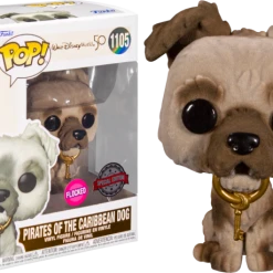The Amazing Collectables Funko Pop! Walt Disney World: 50th Anniversary - Pirates Of The Caribbean Dog Flocked #1105