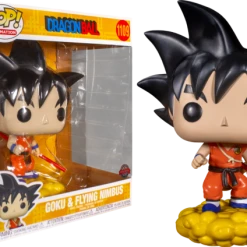 The Amazing Collectables Animation Funko Pop! Dragon Ball Z - Goku With Nimbus Jumbo #1109