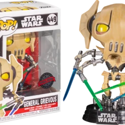 The Amazing Collectables Funko Pop! Funko Pop! Star Wars - General Grievous With Four Lightsabers #449