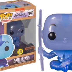 The Amazing Collectables Animation Funko Pop! Avatar: The Last Airbender - Spirit Aang Glow In The Dark Earth Day #940