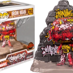 The Amazing Collectables Latest Additions Funko Pop! Iron Man - Iron Man Graffiti Deco Deluxe #753