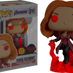 The Amazing Collectables Funko Pop! Avengers 4: Endgame - Wanda Maximoff Glow In The Dark #855 Latest Additions