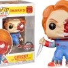 The Amazing Collectables Movies Funko Pop! Child's Play 3 - Chucky Battle Damaged #798 2 The Amazing Collectables Movies Funko Pop! Child's Play 3 - Chucky Battle Damaged #798