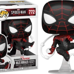 The Amazing Collectables Funko Pop! Marvel’s Spider-Man: Miles Morales - Miles Morales In Advanced Tech Suit #772