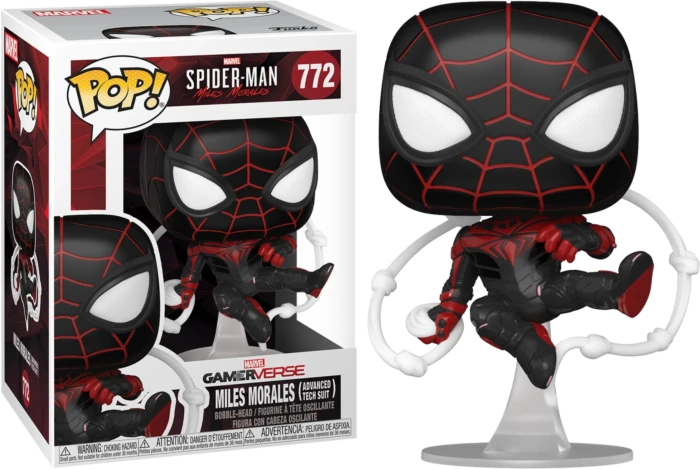The Amazing Collectables Funko Pop! Marvel’s Spider-Man: Miles Morales - Miles Morales In Advanced Tech Suit #772 3 The Amazing Collectables Funko Pop! Marvel’s Spider-Man: Miles Morales - Miles Morales In Advanced Tech Suit #772