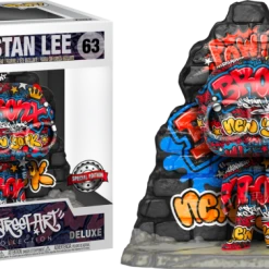 The Amazing Collectables Latest Additions Funko Pop! Stan Lee - Stan Lee Graffiti Street Art Collection Deluxe #63
