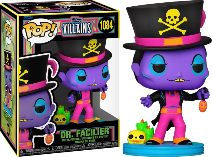 The Amazing Collectables Funko Pop! The Princess And The Frog - Dr. Facilier Blacklight #1084 Blacklight ✨ 3 The Amazing Collectables Funko Pop! The Princess And The Frog - Dr. Facilier Blacklight #1084 Blacklight ✨