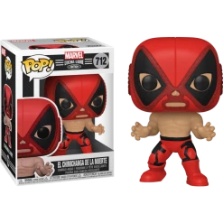 The Amazing Collectables Funko Pop! Marvel: Lucha Libre Edition - El Chimichanga De La Muerte Deadpool #712 Latest Additions