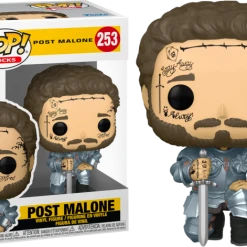 The Amazing Collectables Funko Pop! Post Malone - Post Malone Knight #253