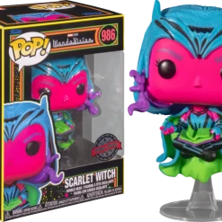 The Amazing Collectables Funko Pop! WandaVision - Scarlet Witch With Darkhold Book Blacklight #986