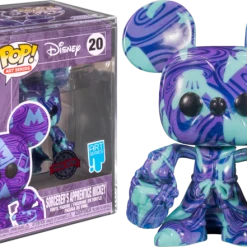 The Amazing Collectables Funko Pop! Mickey Mouse - Artist Series Pop! Vinyl Bundle With Pop! Protector - Bundle (Set Of 5)