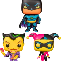 The Amazing Collectables Funko Pop! Batman: The Animated Series - Blacklight - Bundle (Set Of 3)