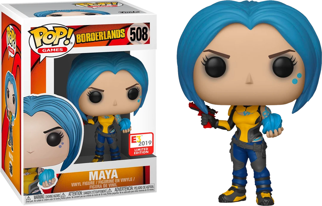 The Amazing Collectables Funko Pop! Borderlands - Maya #508 (2019 E3 Convention Exclusive) Video Games 3 The Amazing Collectables Funko Pop! Borderlands - Maya #508 (2019 E3 Convention Exclusive) Video Games