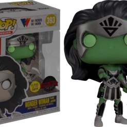 The Amazing Collectables Funko Pop! Wonder Woman - Wonder Woman Black Lantern Glow In The Dark 80th Anniversary #393