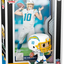 The Amazing Collectables Sports Funko Pop! Trading Cards - NFL Football - Justin Herbert Los Angeles Chargers With Protector Case #08